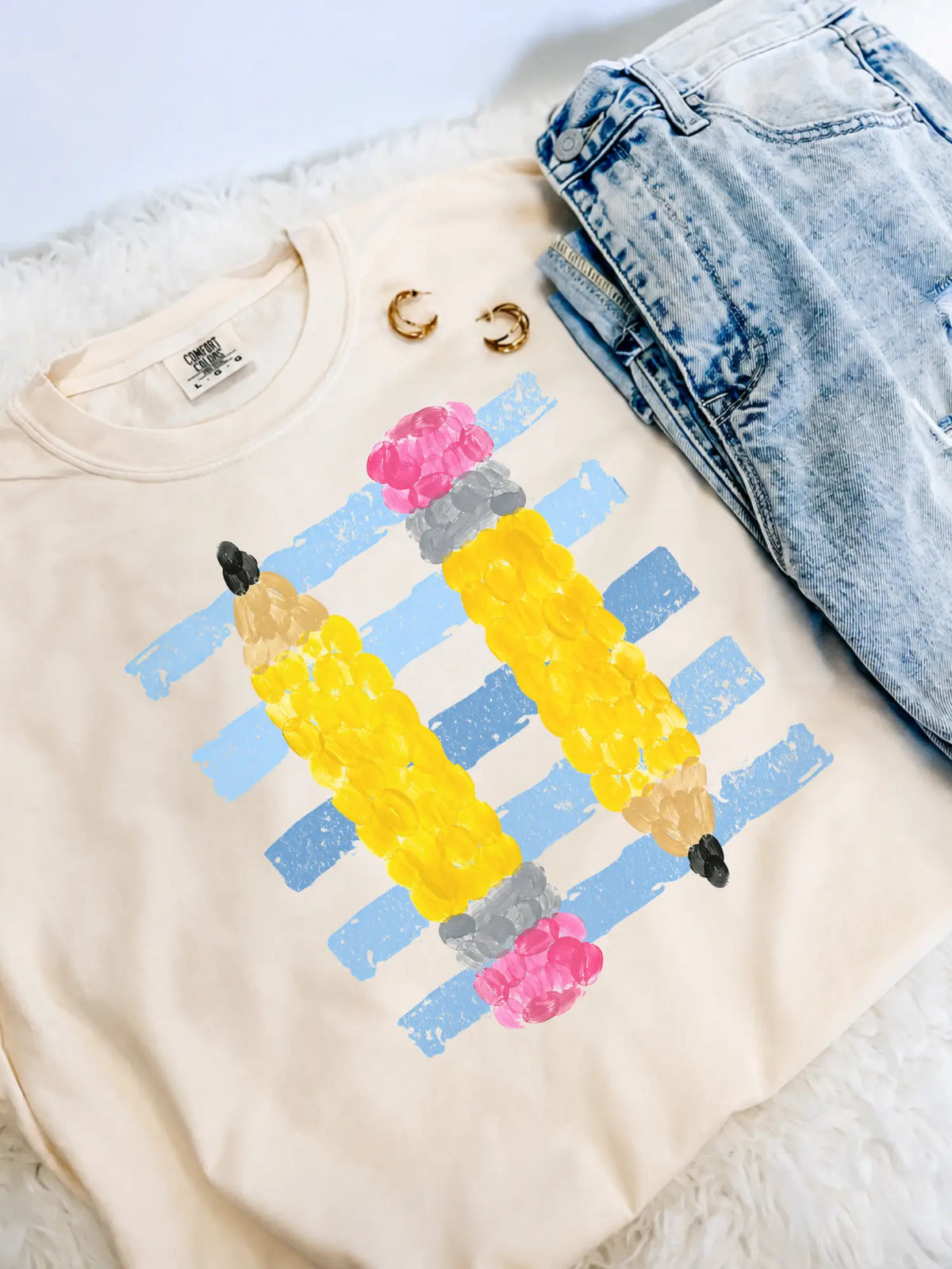 Painted Pencil Tee